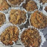 Carrot Oat Muffins 