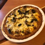 Cauliflower mushroom quiche 