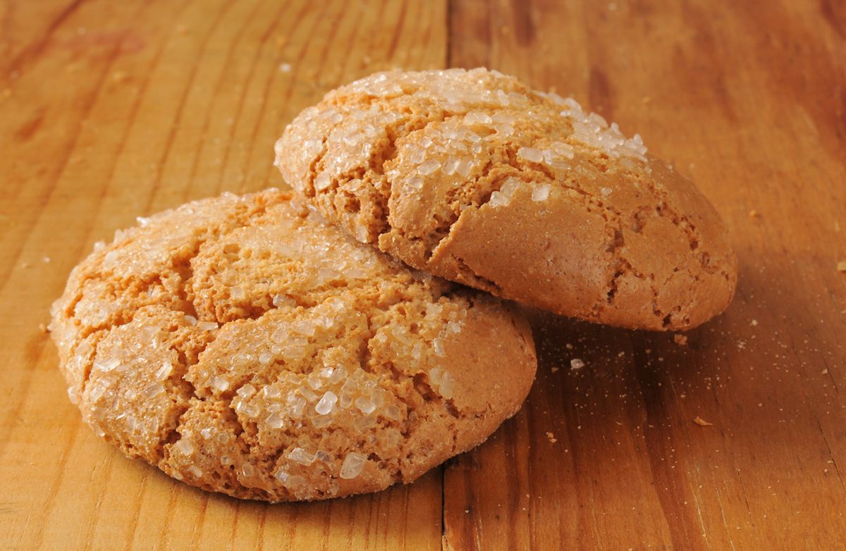 Chewy Molasses Ginger Cookies