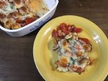 Chicken Tomato & Potato Bake