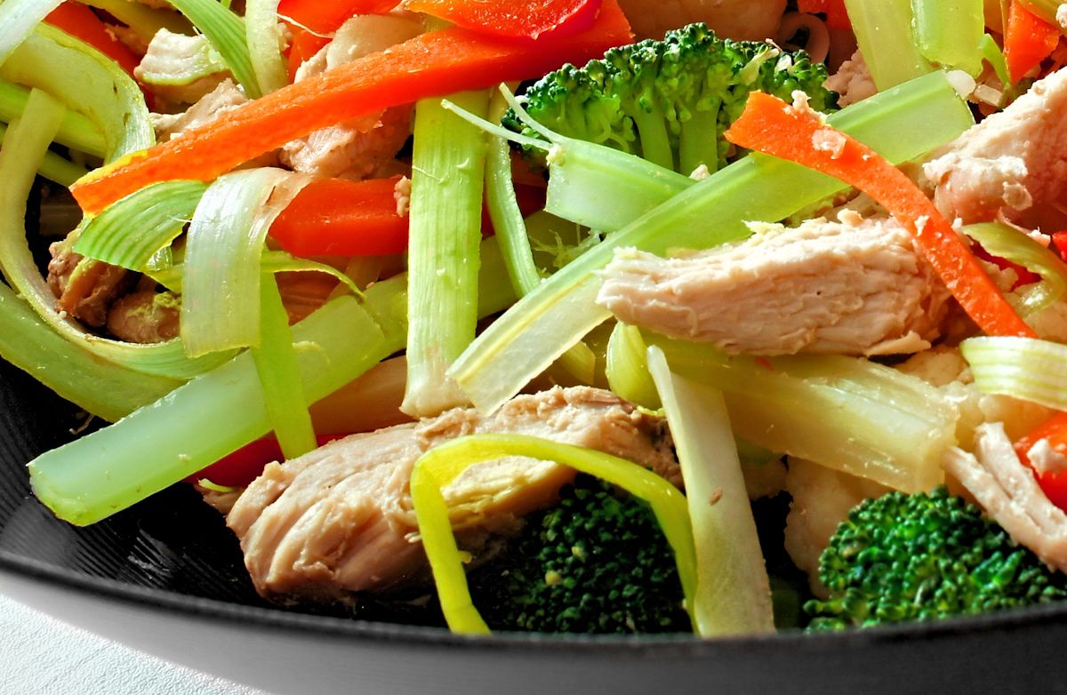 Chicken-Veggie Stir Fry 