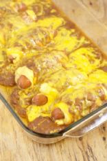 Chili Cheese Dog Bake
