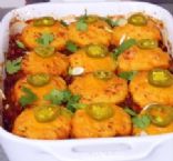 Chili and Cornbread Casserole