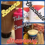 Chocolate Covered Strawberry Banana Smoothie