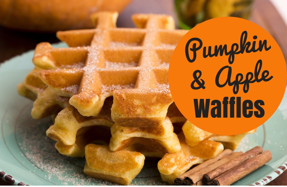 Coach Nicole's Pumpkin & Apple Waffles