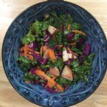 Cole Slaw with Kale and Cabbage 