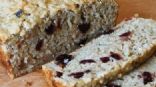 Cranberry Banana Oat Bread