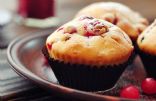 Cranberry Egg Nog Muffins