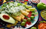 Creamy Green Enchiladas