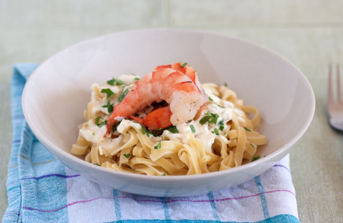 Creamy Shrimp Pasta