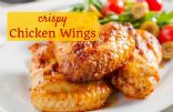 Crispy Chicken Wings (baked)