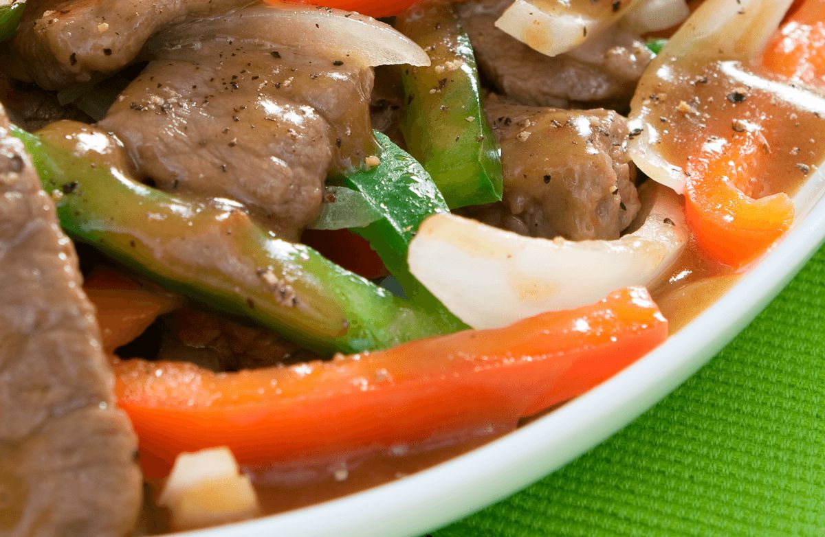 Slow Cooker Pepper Steak