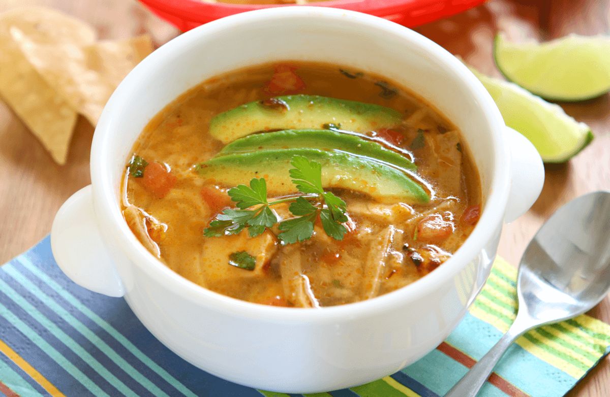 Slow Cooker Chicken Tortilla Soup