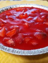 Crustless Strawberry Pie