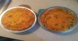 Crustless quiche with sausage spinach onion and green pepper