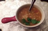 Curry cauliflower and cabbage soup