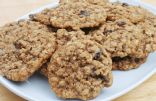 Daniel Fast Peanut Butter Oatmeal Raisin Cookies