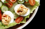 Deviled eggs with Original Tofu Spread