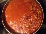 Drena''s homemade Chili w/ground turkey
