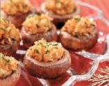 Easy Crab Stuffed Mushrooms