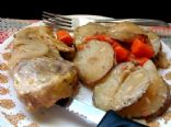 Easy Crock Pot Pork Chops 4 servings