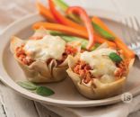 Easy Lasagna Cups