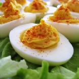 Easy Spicy Deviled Eggs