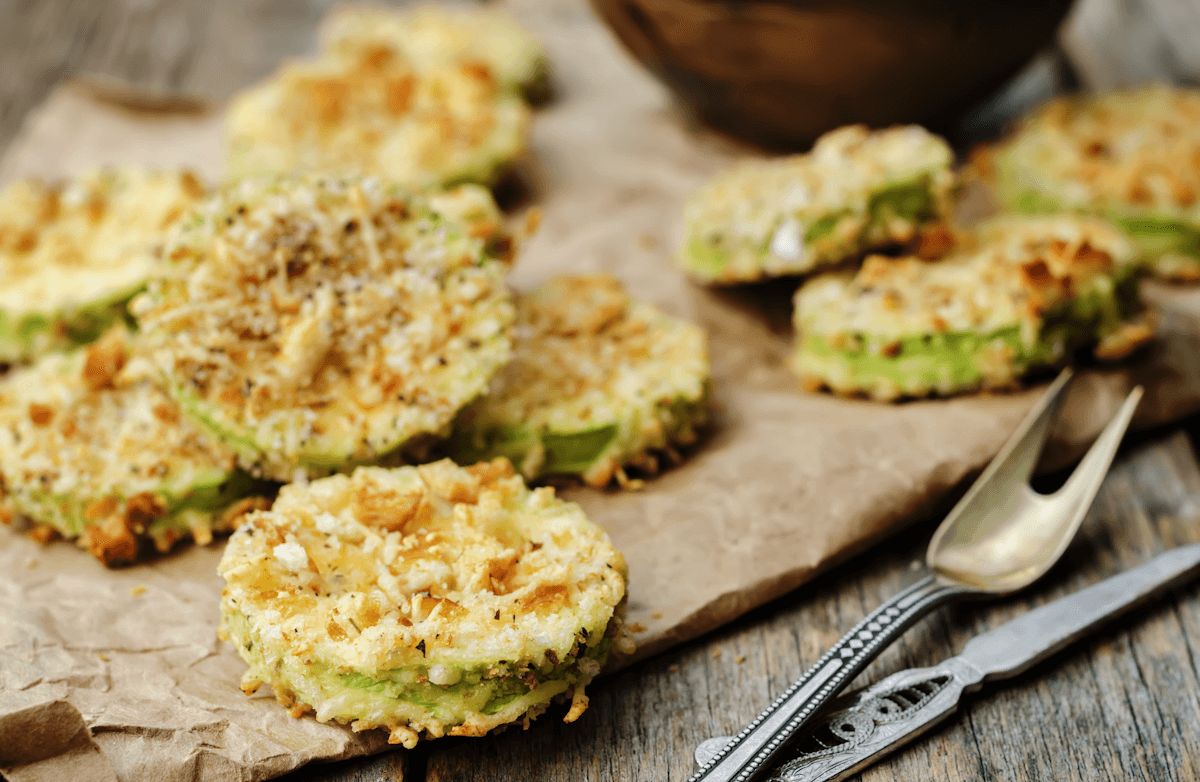 Easy Zucchini Parmesan 