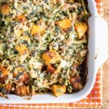 Fall Potluck Casserole With Turkey and Squash