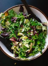 Favorite Green Salad with Apples, Cranberries and Pepitas