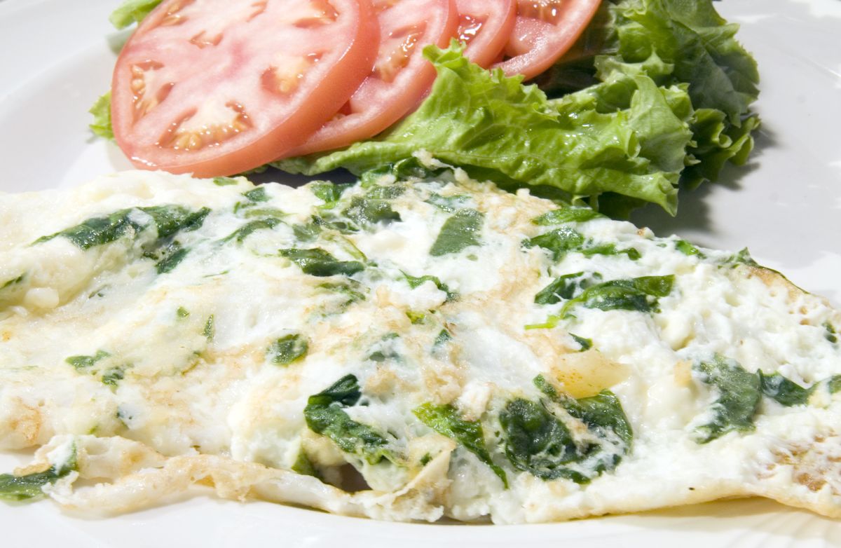 Feta & Spinach Egg Whites