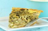 Feta Mushroom Spinach Quiche