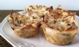 French Dip Wonton Cupcakes