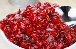 Fresh cranberry sauce, No added sugar