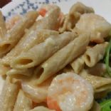 Garlic Pasta with Shrimp