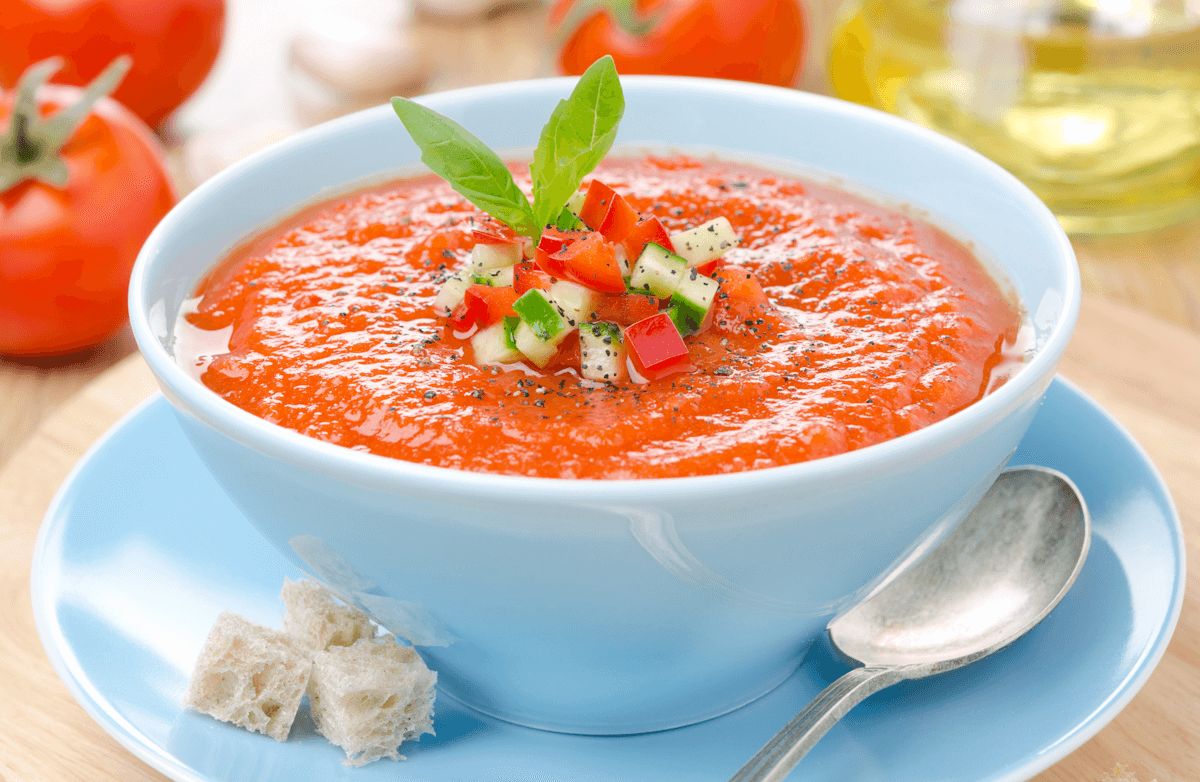 Gazpacho (Chilled Vegetable Soup)