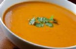 Ginger carrot soup