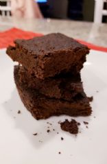 Gluten free, dairy free, vegan brownies