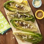 Grilled Romaine Salad with Lemon-Mustard Vinaigrette