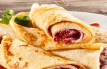 Grilled Strawberry & Cream Pita