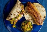 Grilled pineapple salsa