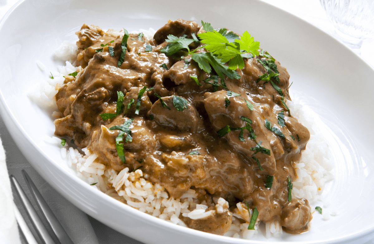 Ground Beef Stroganoff