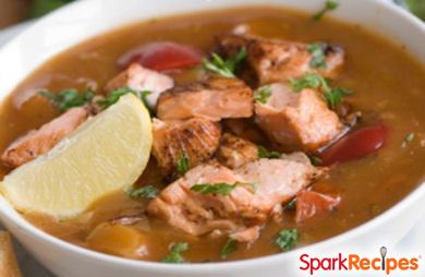 Halibut Stew with Fresh Herbs