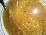 Healing spice chicken broth
