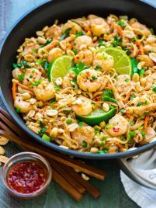 Healthy Shrimp Pad Thai