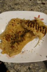 Home made pita bread with Zaatar