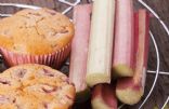 Honey - Rhubarb Muffins