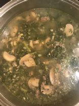 Italian Turkey Sausage and Kale soup