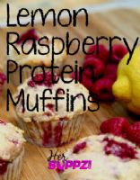 Jessica's Lemon Raspberry Protein Muffins