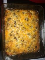 Keto Cheeseburger Casserole 